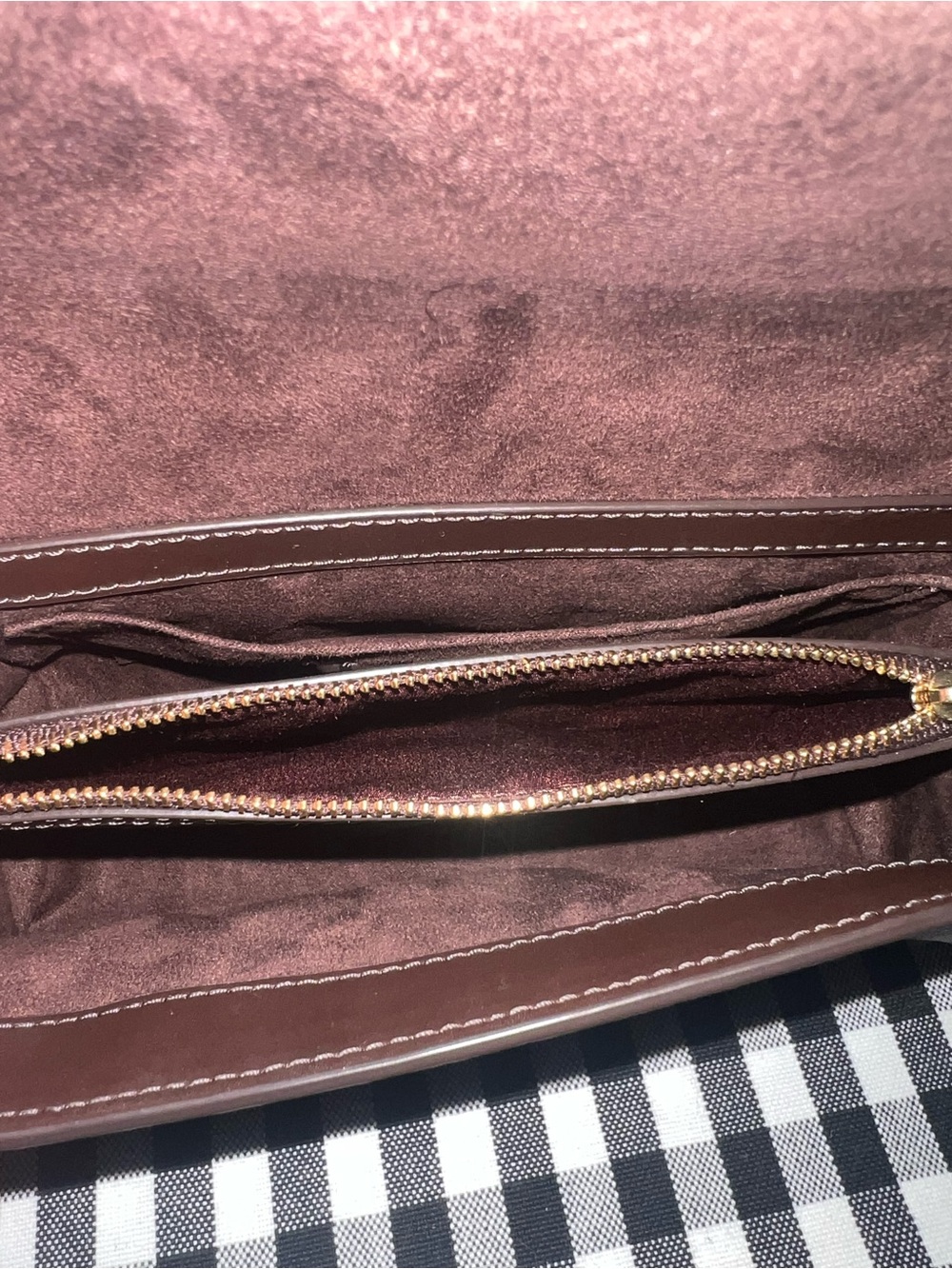 Coach Monogram Signature Hand Bag with Gold Flap - Picture 9 of 9